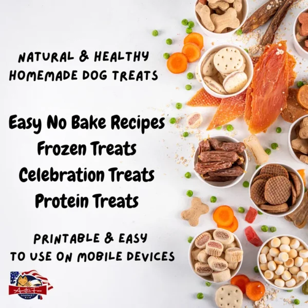 Easy and Healthy Homemade Dog Treats Recipe Book to Download in PDF Format - Image 2